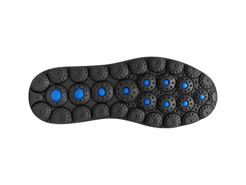 Geox Men's Spherica Plus Fast Sneakers in Black Leather and Suede