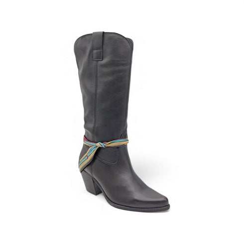 Felmini Stivale Texano Stile Audace e Originale Pelle Lavado