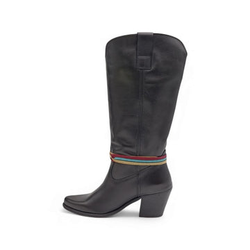 Felmini Stivale Texano Stile Audace e Originale Pelle Lavado