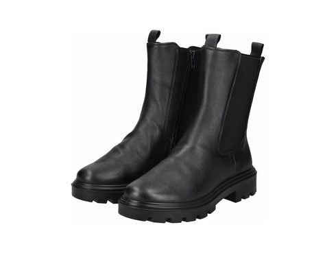 Ara Donna Stivaletti Dover Invernali Zip Elastico Comfort Pelle