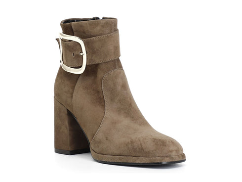 CafèNoir Women's Winter Ankle Boots Upper Leather Suede