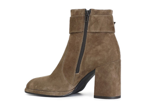 CafèNoir Women's Winter Ankle Boots Upper Leather Suede