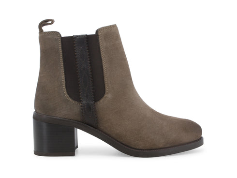 Melluso Donna Chelsea Boots: Perfetti per l'Autunno/Inverno Camoscio Marrone K36051-238217