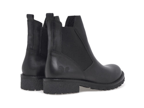 Felmini Donna Stivaletti Chelsea Tacco Basso Tomaia Pelle