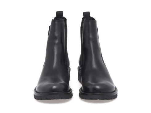 Felmini Donna Stivaletti Chelsea Tacco Basso Tomaia Pelle