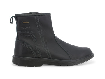 Melluso Uomo Stivaletti Impermeabili Invernali in Pelle Nera U15455W-238857