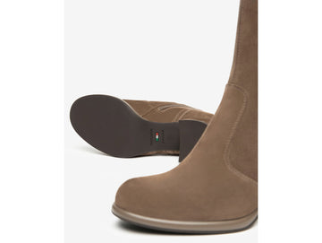 NeroGiardini Women's Ankle Boots in Suede and Stretch Fabric