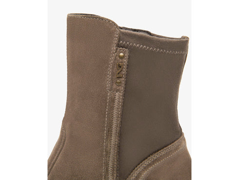 NeroGiardini Women's Ankle Boots in Suede and Stretch Fabric