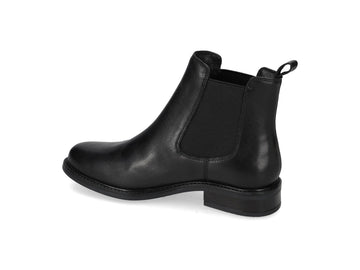 Valleverde Women's Boots Beatles in Black Leather