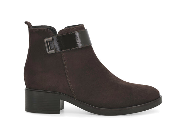 Melluso Stivaletto Comfort in Pelle Marrone Calzata Comoda K91865Z-251948