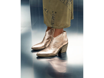 Nero Giardini Western Boot Made in Italy Leather Upper