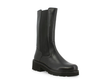 Melluso Women's Winter Boot with Zipper Leather Upper