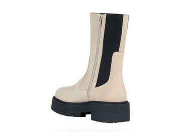 Geox Spherica Winter Boots Zip with Elastic Leather Upper