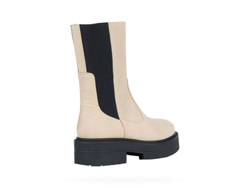 Geox Spherica Winter Boots Zip with Elastic Leather Upper