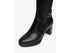 NeroGiardini High Heel Stretch Leather and Fabric Boots