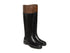 NeroGiardini Women's Two-Tone Leather Boots in Black/Tan