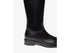 NeroGiardini Women's Two-Tone Leather Boots in Black/Tan