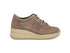 Melluso Sneaker Beige in Camoscio con Zeppa e Lacci Animalier R25656Z-250023
