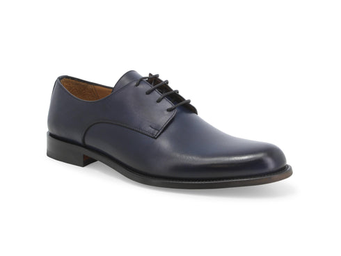 Melluso Classic Elegant Men's Spring Summer Leather Lace-Up