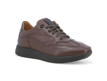 Melluso Leather Casual Winter Low Lace-up Shoes