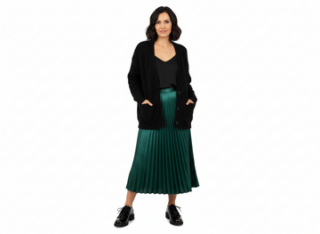 Melluso Stringata Casual Nera in Vernice con Frangia e Tacco
