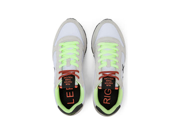 SUN68 Men's Sneakers Tom Fluo White