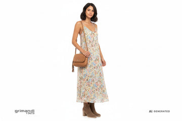 Outfit Boho Chic Tronchetti - AI-Generated Model