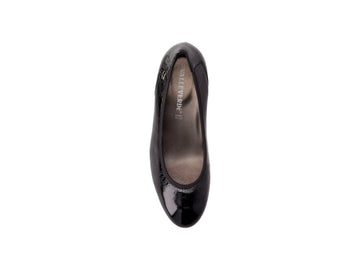 Valleverde Women's Pumps in Black Patent Leather