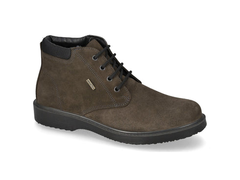 Valleverde Polacchino Valletex Uomo in Camoscio Antracite