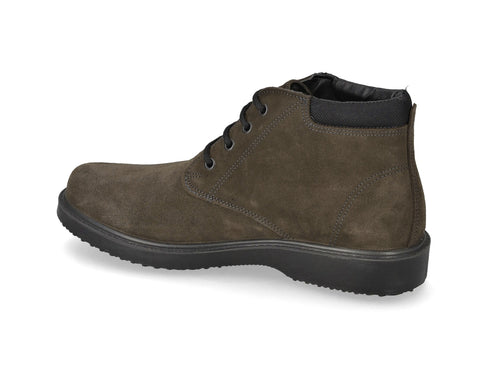 Valleverde Polacchino Valletex Uomo in Camoscio Antracite