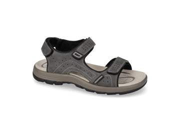 Valleverde Men's Sport Sandals in Grey Technical Material