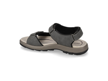 Valleverde Men's Sport Sandals in Grey Technical Material