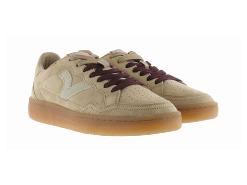 Victoria Smash Women's Beige Suede Sneaker