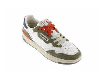 Sneaker Victoria Uomo C80 Urban Bianco e Verde Militare