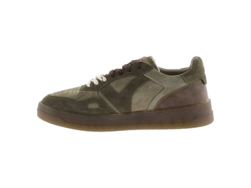 Victoria Men's Sneakers Seul in Khaki Green Suede