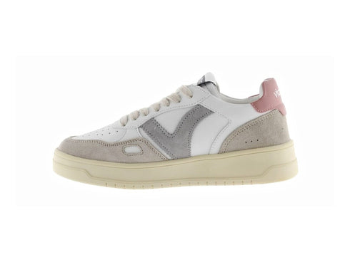 Sneaker Victoria Donna Seul Bianco e Rosa Primavera Estate