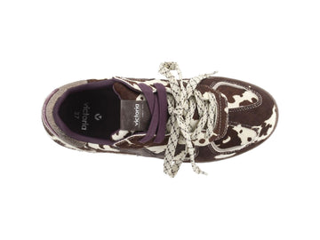 Victoria Women's Sneakers Londres in Brown Animal Print