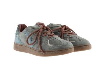 Victoria Women's Sneakers Londres in Sage and Petrol
