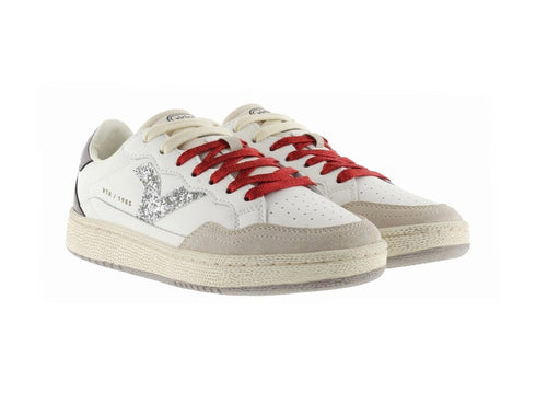 Victoria Sneakers Women Smash Metal Glitter Leather Upper