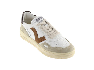 Victoria Men's Sneakers Seul in White and Brown