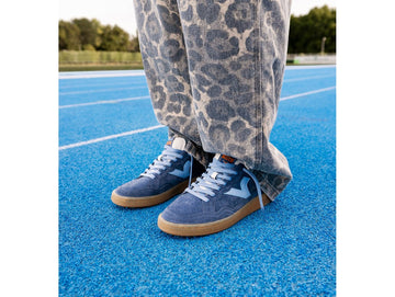 Victoria Sneakers Smash Sportive Donna Camoscio Dettagli Contrasto