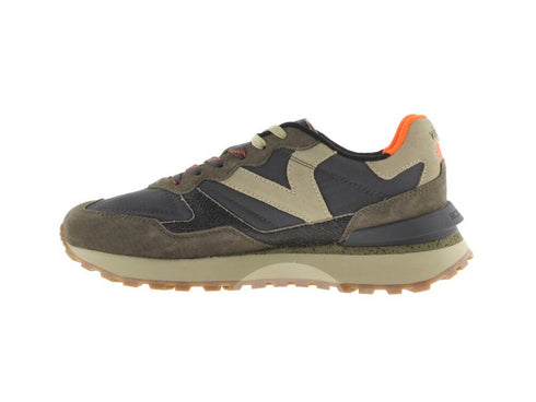 Victoria Rush Men's Urban Running Style Sneaker in Suede and Nylon