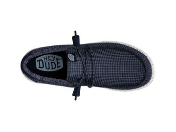 Hey Dude Men's Shoes Wally Sport Mesh Summer Navy