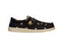 Hey Dude Wally Stars Skulls Print Scarpe Uomo Estive Tessuto Nero 41284-001