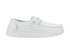 Hey Dude Scarpe Donna Estive Wendy Glitter in tessuto bianco