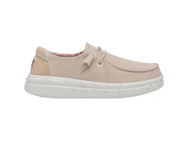 Hey Dude Scarpe Donna Estive Wendy Rise Strech Dove 40076-1KV