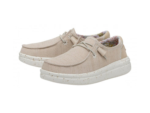 Hey Dude Women's Summer Shoes Wendy Rise Strech Dove