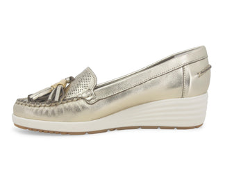 Melluso Donna Mocassini Pelle 01027W-234534 Oro