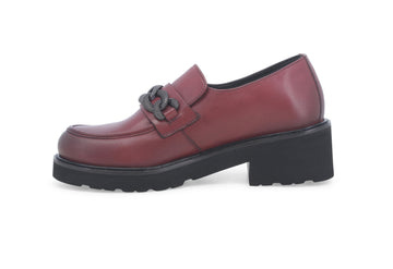 Melluso Donna Mocassini Pelle 034321-230671 Bordeaux