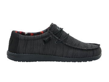 Hey Dude Wally Sox jet black estive uomo 110354935 nero